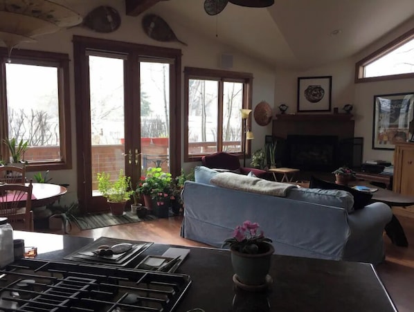 Vista dalla struttura