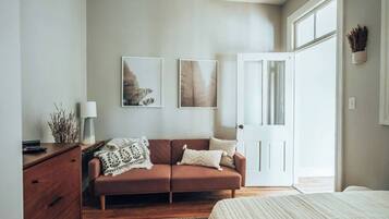 1 chambre, fer et planche Ă  repasser, Wi-Fi gratuit, draps fournis