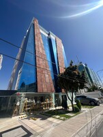 Fassade der Unterkunft