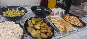 Free daily full breakfast