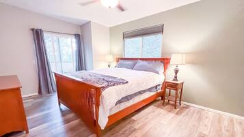 2 slaapkamers, een bureau, gratis wifi, beddengoed