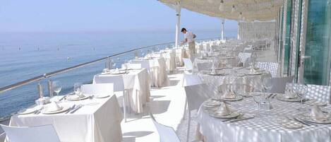 Espace banquet en plein air