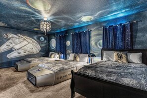 9 bedrooms, iron/ironing board, travel cot, WiFi
