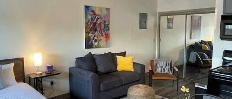 1 Schlafzimmer, Bügeleisen/Bügelbrett, kostenloses WLAN, Bettwäsche