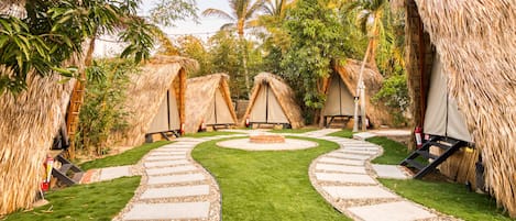 Micro Teepee | Vue de la chambre