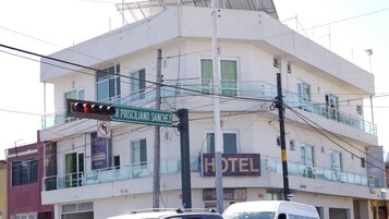 Fachada de la propiedad