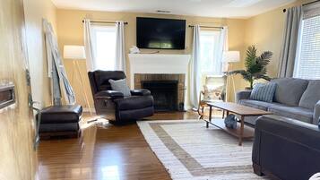 Smart TV, books, offices