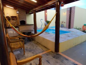 Outdoor pool - Loft Paraiso Brotas SP - Private Pool + Air Conditioning (Brotas)