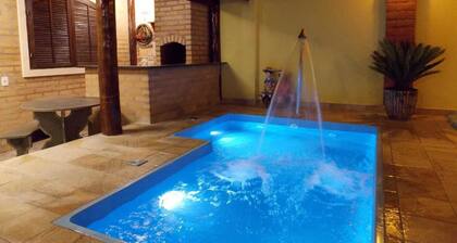 Loft Paraiso Brotas SP - Private Pool + Air Conditioning