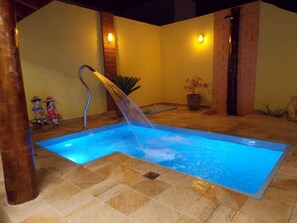 Outdoor pool - Loft Paraiso Brotas SP - Private Pool + Air Conditioning (Brotas)
