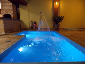 Outdoor pool - Loft Paraiso Brotas SP - Private Pool + Air Conditioning (Brotas)