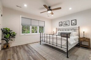 3 bedrooms, iron/ironing board, travel cot, free WiFi