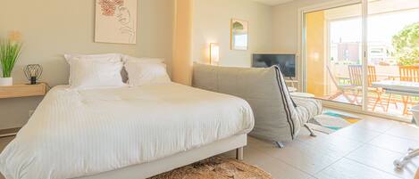 1 chambre, fer et planche à repasser, Wi-Fi