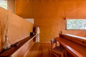 EcoLodge | Individually decorated, individually furnished, laptop workspace - Pueblo del Sol Hotel Retreat (San Pedro Mixtepec)