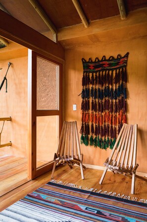 EcoLodge | Wohnbereich | Fußbodenheizung