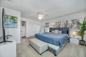 4 chambres, fer et planche à repasser, Wi-Fi gratuit, draps fournis