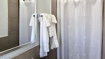 Shower, towels