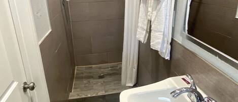 Shower, towels