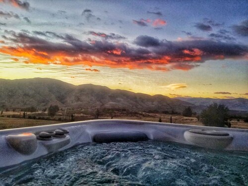 Wanaka Warbirds deluxe. Watch the action from your living room or the spa!