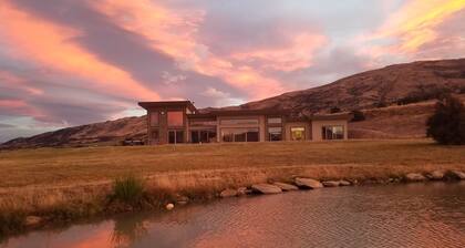 Wanaka Warbirds deluxe. Watch the action from your living room or the spa!