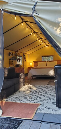 Glamping Tent in The Woods