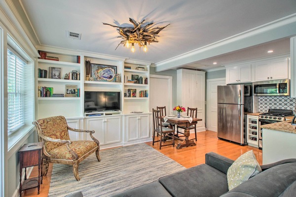 Savannah Vacation Rental | Studio | 1BA | 500 Sq Ft | Step-Free Access