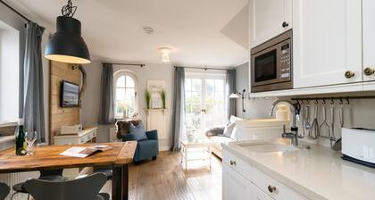 Wattperle - Gemütliche 3-Zimmer Wohnung - 4 Personen: Meerblick, Terrasse,