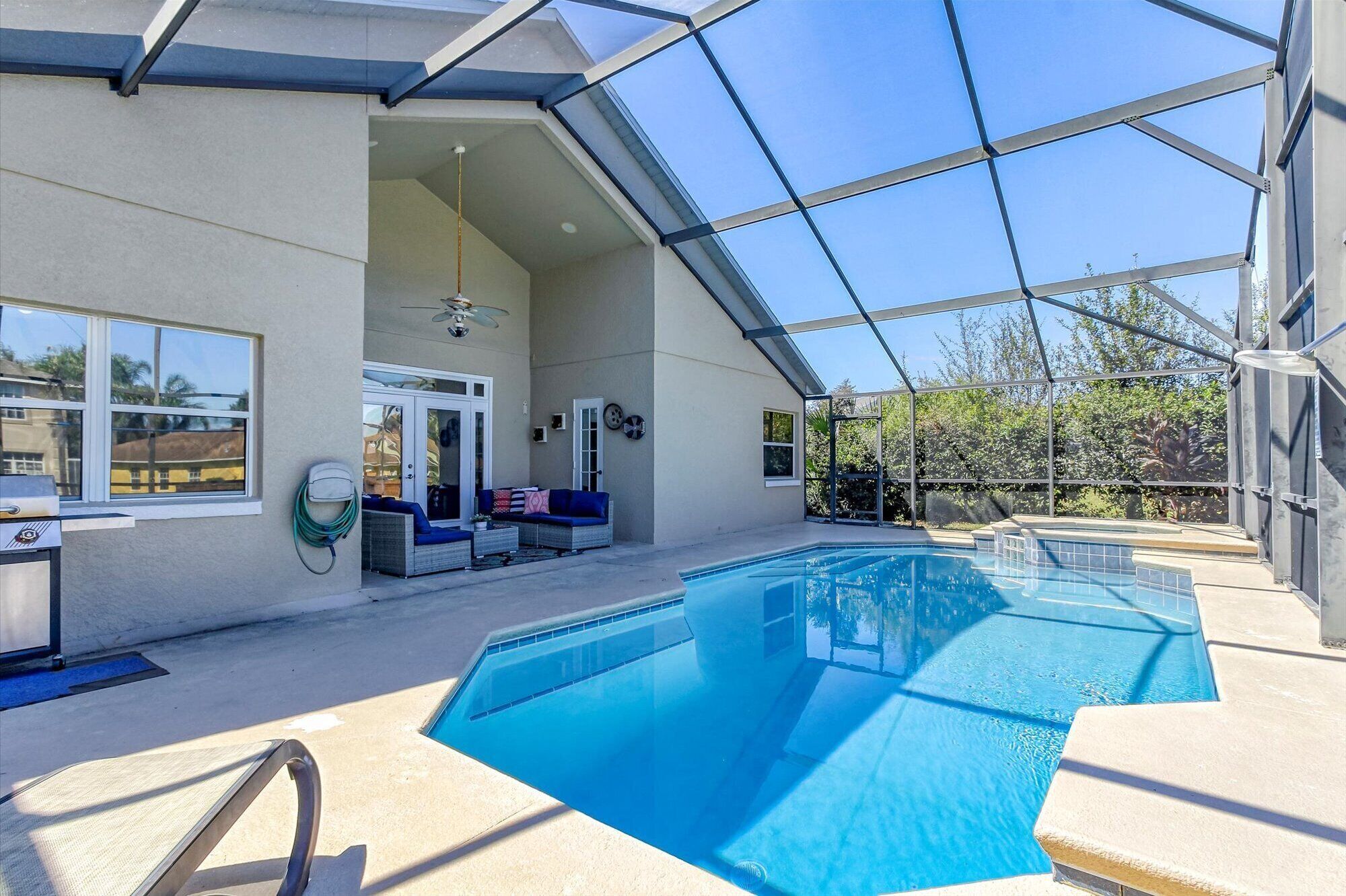 Alberca al aire libre 