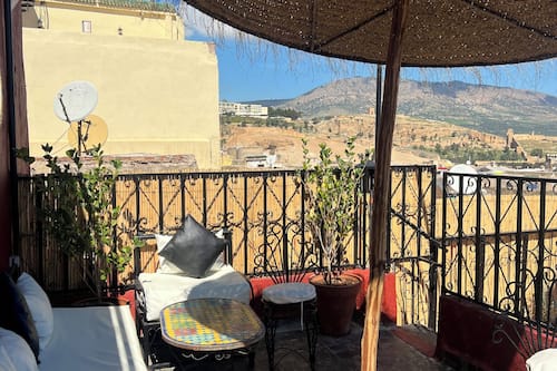 Terrasse sur le toit