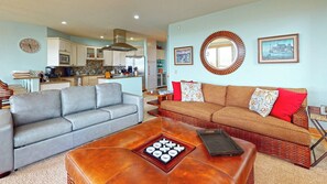 Fernseher, Kamin, DVD-Player