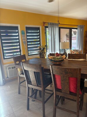 Dining - Elegant Harbor View Condo Get-A-Way @ Schooner Bay  (Christiansted)
