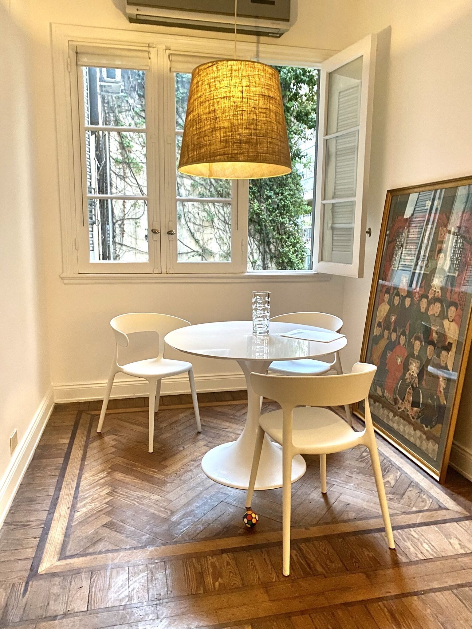 Blick von der Unterkunft