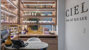 Espace de soins pour les couples, hammam, soins d'aromathérapie