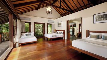 7 habitaciones y colchones con efecto memoria