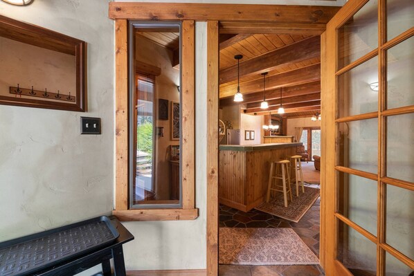 Interior - Amazing Setting in Woods & Near Mountain | 3 Level TH with Gas Fireplace-Washer/Dryer in Unit-Deck (Steamboat Springs)