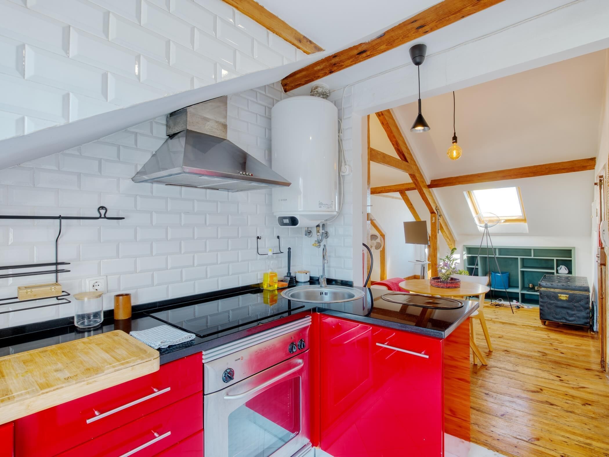 Frigorífic, microones, forn i rentaplats 