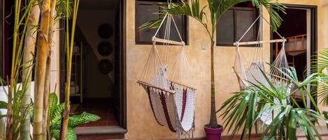 Fassade der Unterkunft