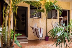 Façade de l’hébergement