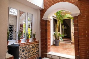 Façade de l’hébergement