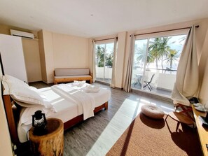 Premium Suite, Bathtub, Sea View | Soundproofing, bed sheets - Lea Spa Hotel (Maafushi)