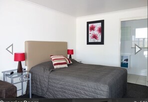 Deluxe Double Room | Laptop workspace, iron/ironing board, free WiFi, bed sheets - Porky's Motel Rockhampton (Rockhampton)