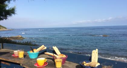 Maison atypique avec bunker proche plage