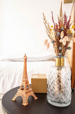 3 室のベッドルーム、WiFi、ベッドシーツ