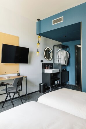 Habitación Deluxe con 2 camas individuales | Interior