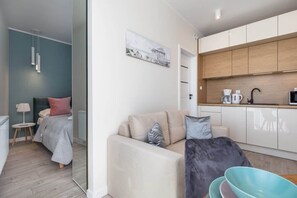 2 chambres, fer et planche à repasser, Wi-Fi, draps fournis