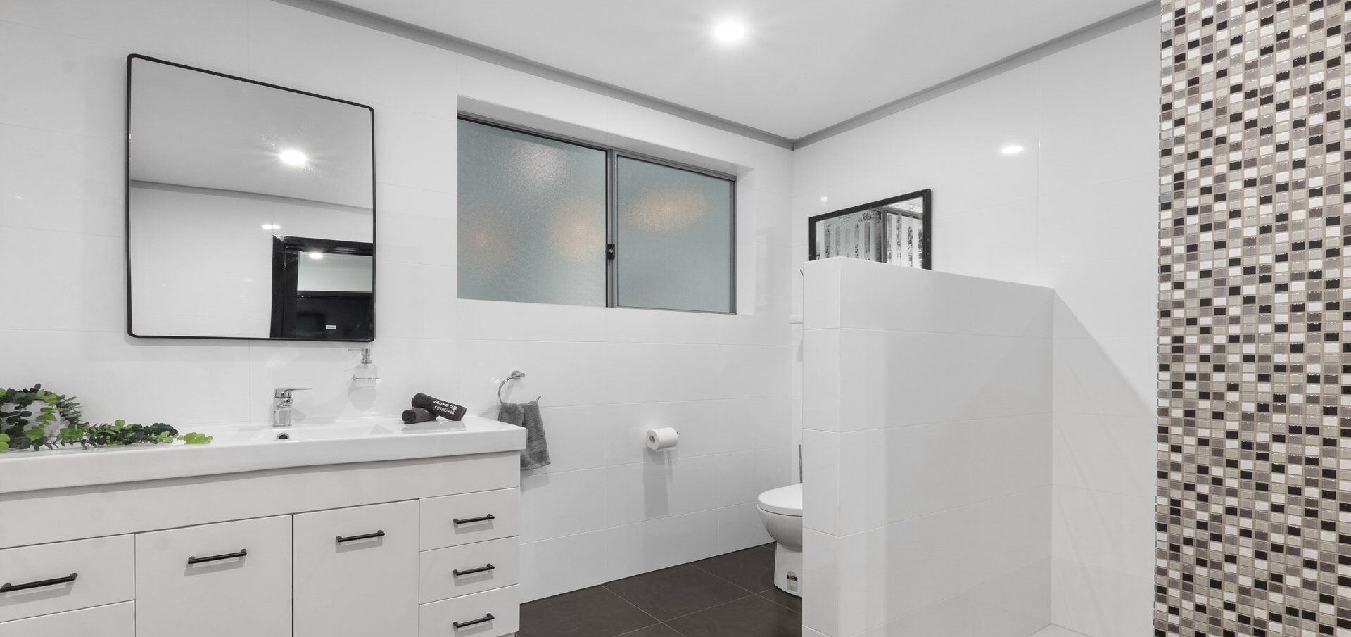 Regadera y secadora de cabello 