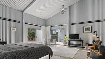 1 bedroom, iron/ironing board, bed sheets