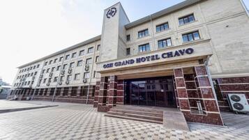 Fachada de la propiedad