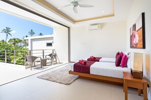 ลักซ์ชัวรี่วิลล่า | 4 ห้องนอน, Wi-Fi ฟรี, ผ้าปูที่นอน