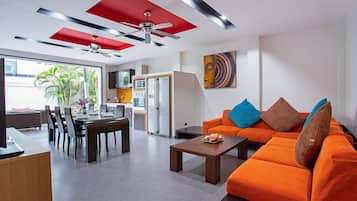 Luxury Villa | Living area | LED TV